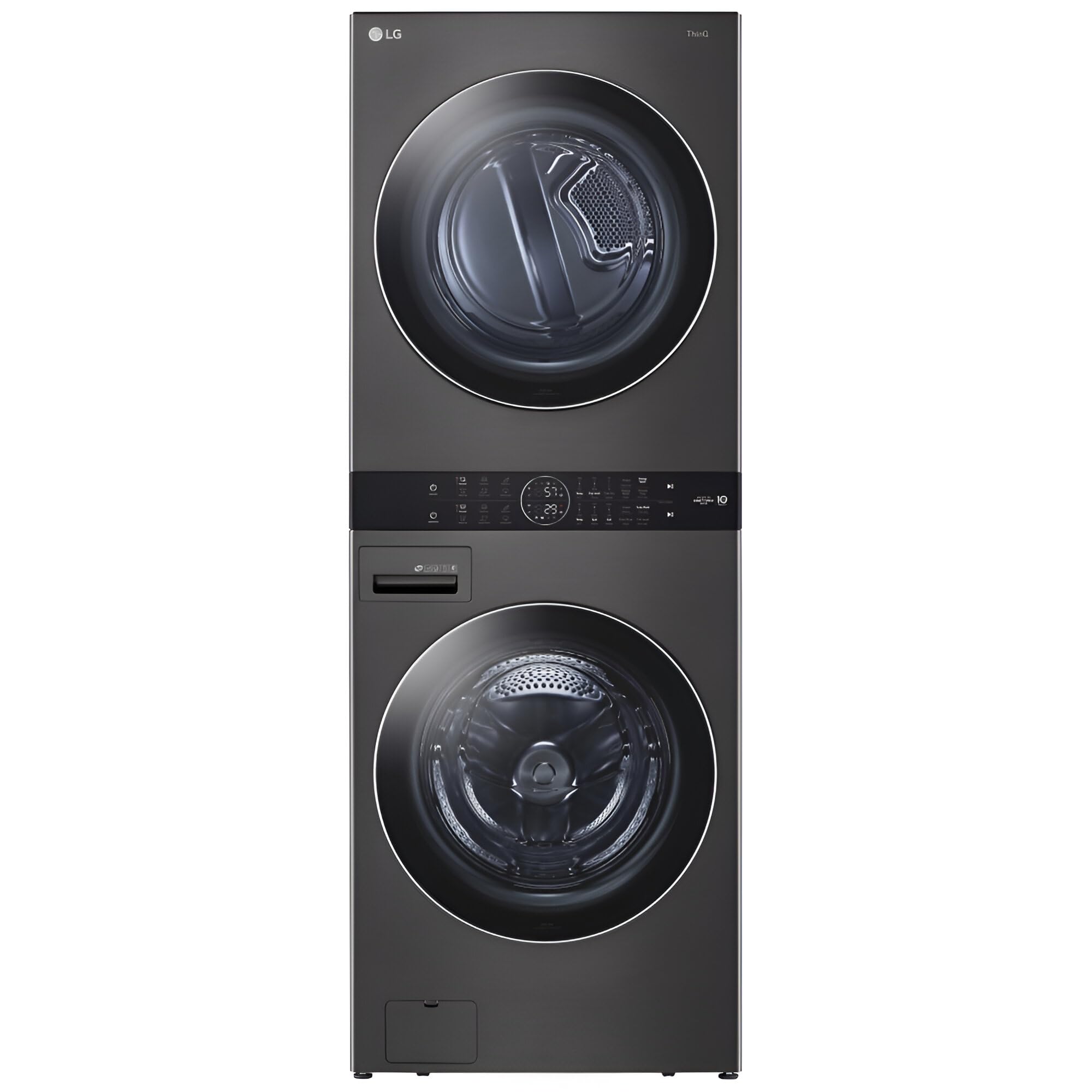 LG WashTower Stacked Smart Laundry Center 4.5 Cu.Ft. Front Load Washer Fully Aut