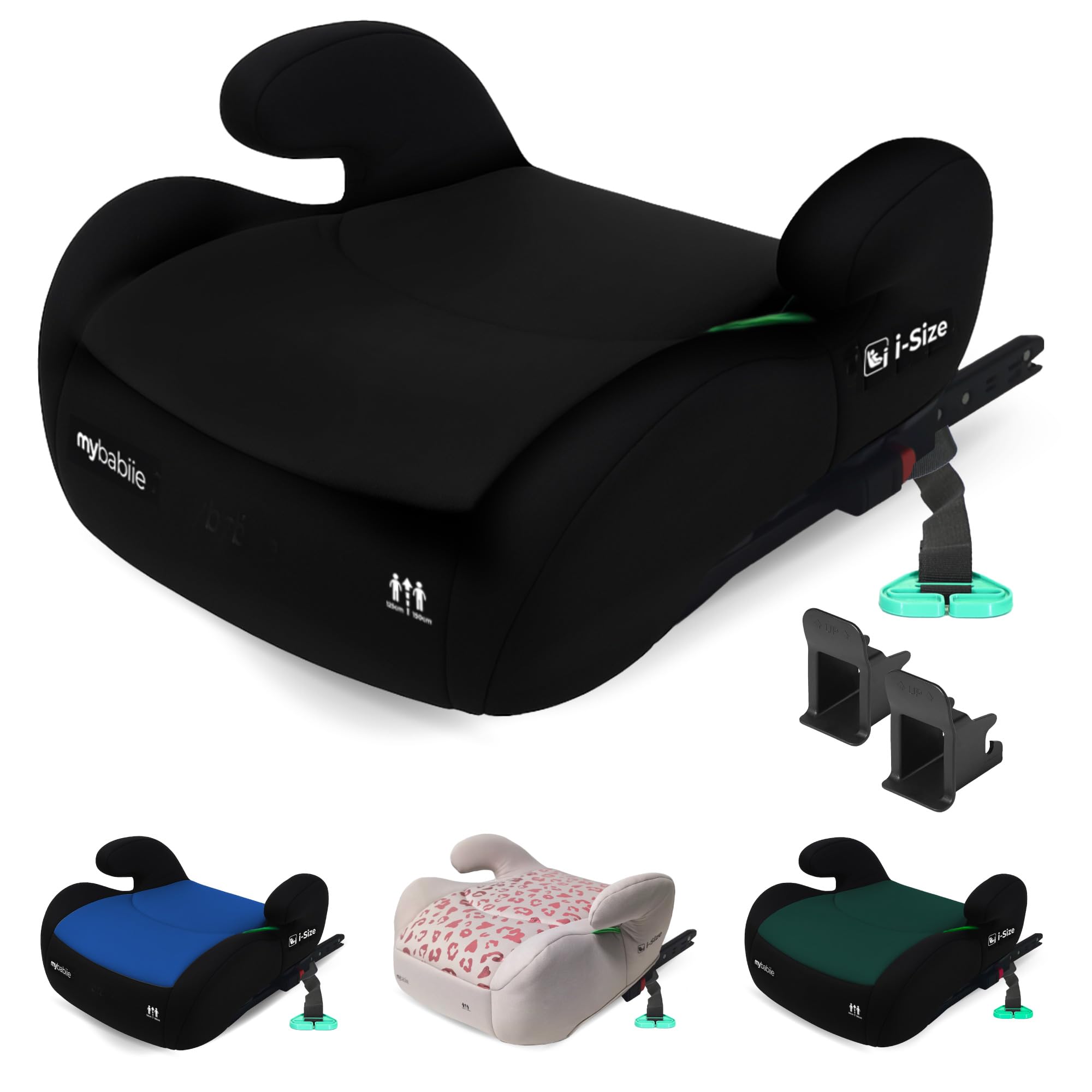 My Babiie MBCSB20 Child Booster Seat - ISOFIX, R129 i-Size 125-150cm (Group 3, 6