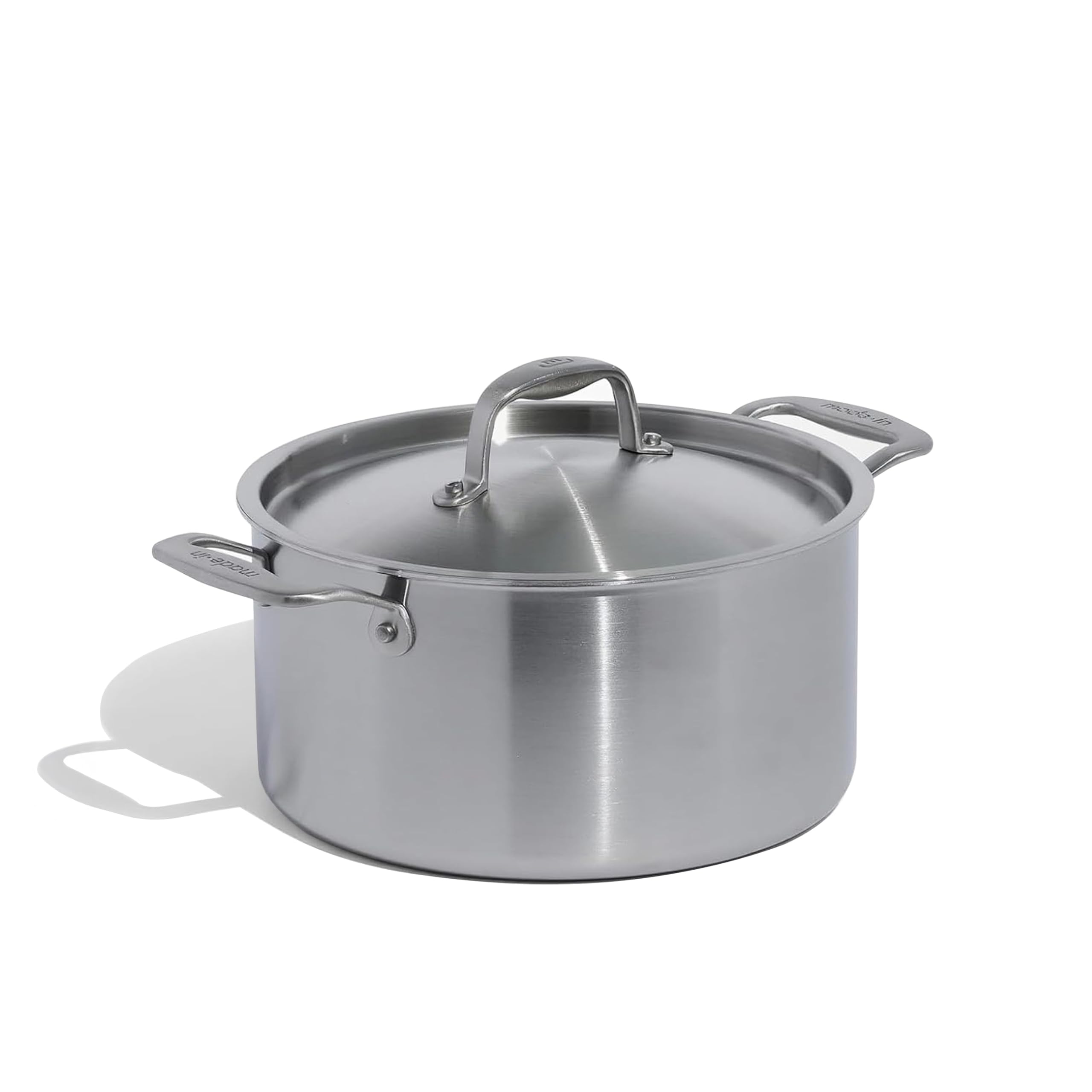 Made In Cookware 6 Quarter Stainless Steel Saucepan with Lid - Made in Italy - 5