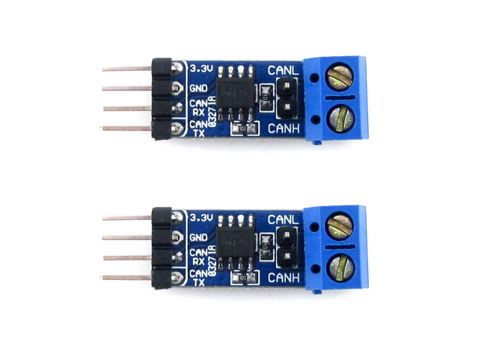 Waveshare SN65HVD230 CAN Board Connecting MCUs to CAN Network Features ESD Prote