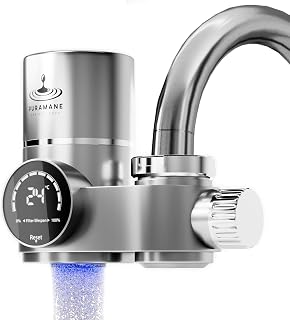 Puramane Water Filter Tap, Multi-stage Water Purifier, cartridge included