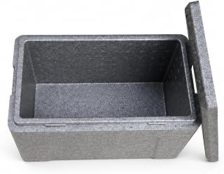 Small Portable Foam Cooler Box Insulated Container | Compact Thickened Reusable Lunch Box for Camping, with 8-16 Hours of Temperature Retention Outdoor Storage