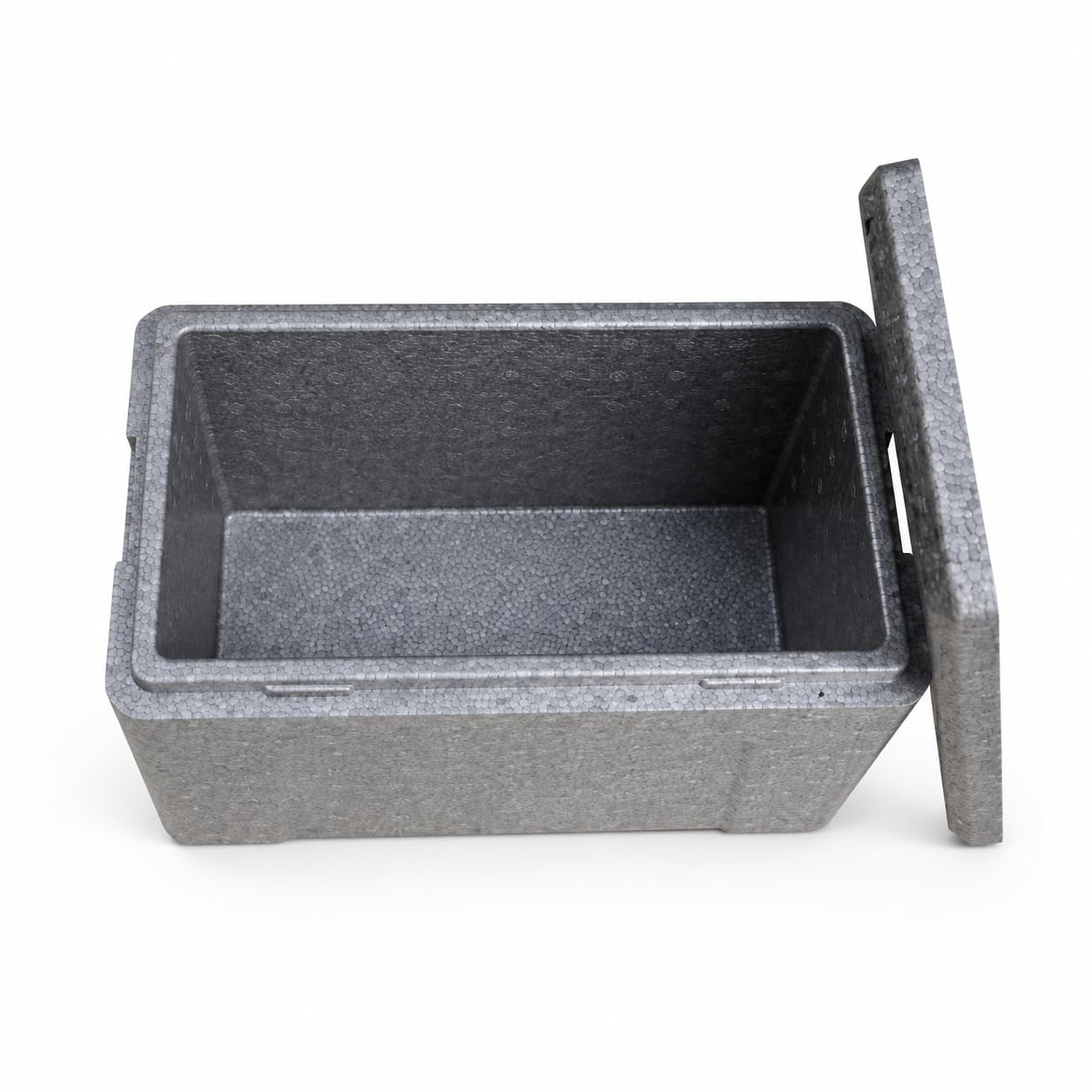 Portable Foam Cooler Box with 8-16 Hours of Temperature Retention Grey L | Food 