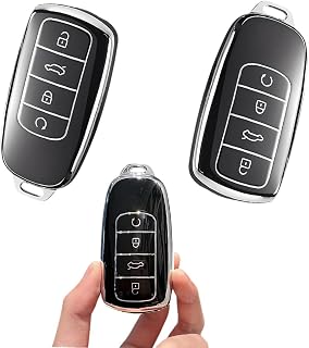 2PCS Jaecoo 7 Key Fob Holder & Omoda 5 Key Cover Set | 360° TPU Car Key Cover | Military-Grade Protection | Ultra-Thin Design | Compatible with Chery Tiggo 7/8 Pro