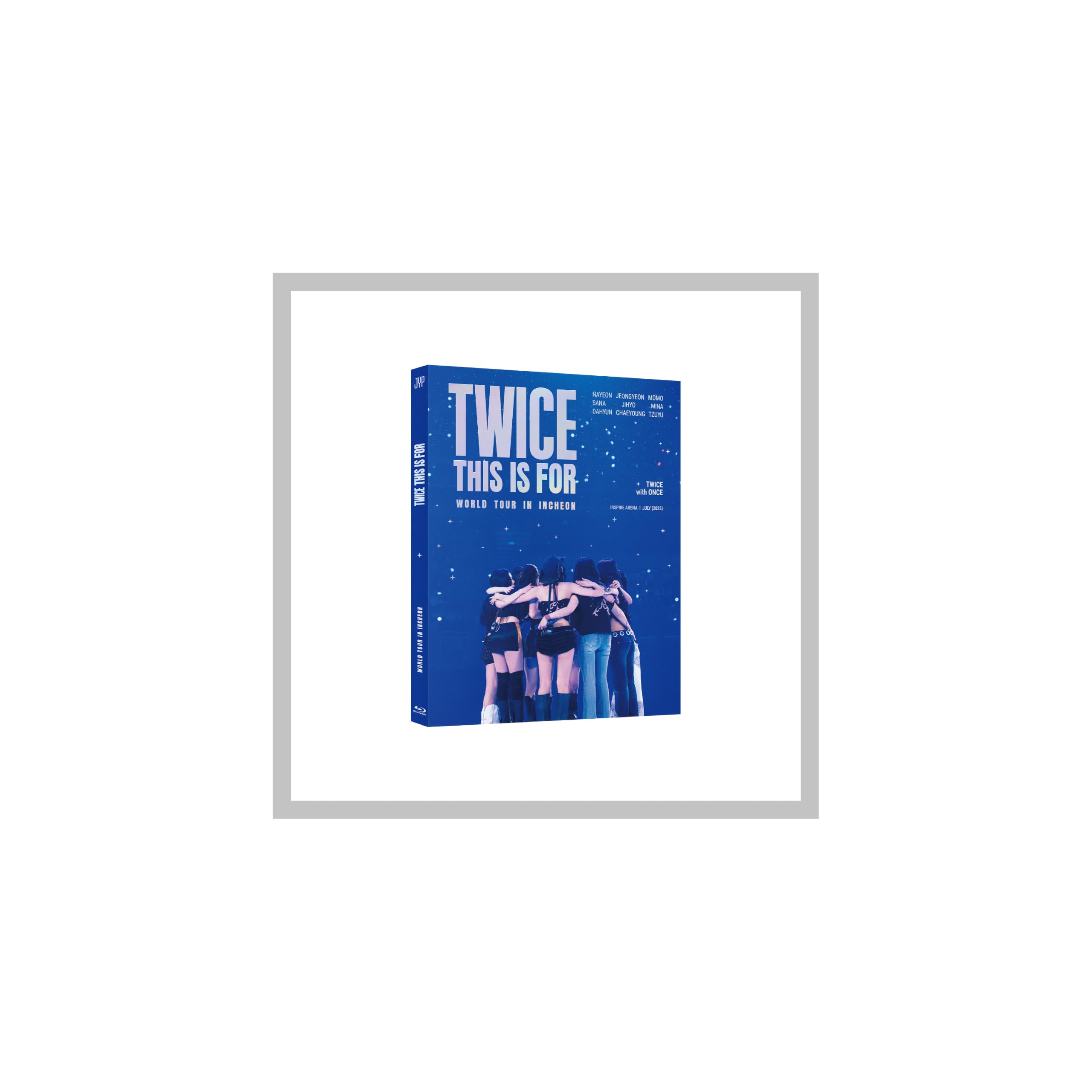 TWICE THIS IS FOR 6th World Tour in Incheon Blu-ray Version with Tracking