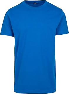 Build Your Brand Men T-Shirt Round Neck 1/3/5 Pack