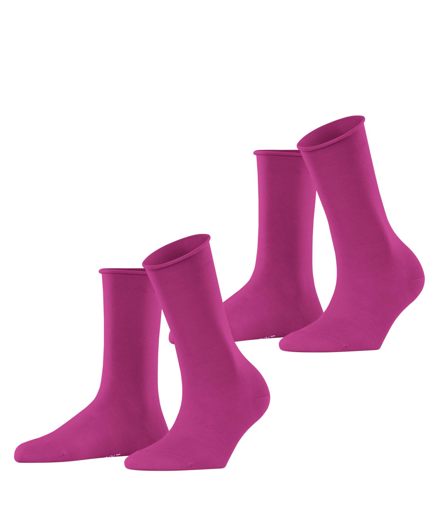 ESPRIT Women's Basic Pure 2-Pack Breathable Socks Organic Sustainable Cotton Wit