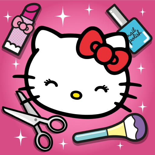 Hello Kitty: Beauty Salon. Fun mini games for kids with hair salon, nail salon a