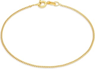 Amazon Essentials Sterling Curb Chain Bracelet