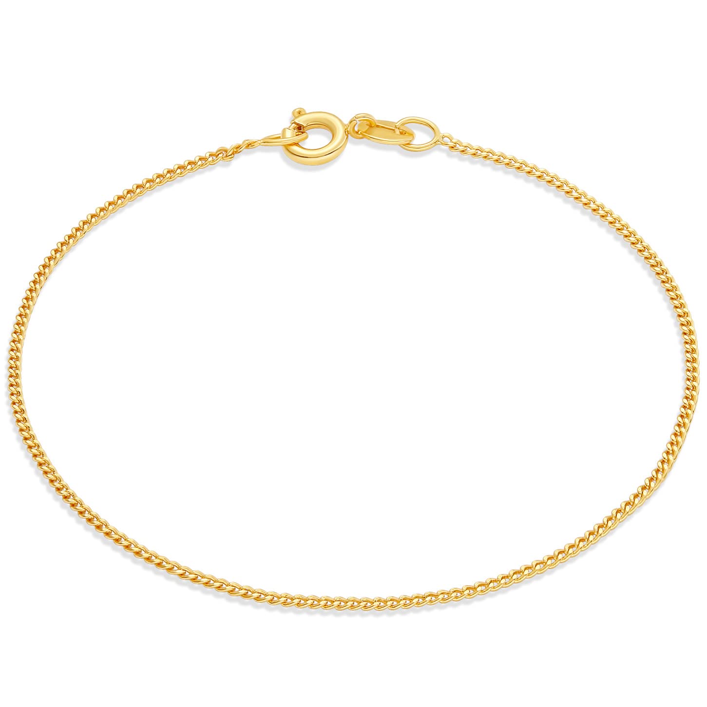 Amazon Essentials Sterling Curb Chain Bracelet