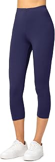 Merry Style MS10-144 Women's 3/4 Capri Leggings Viscose