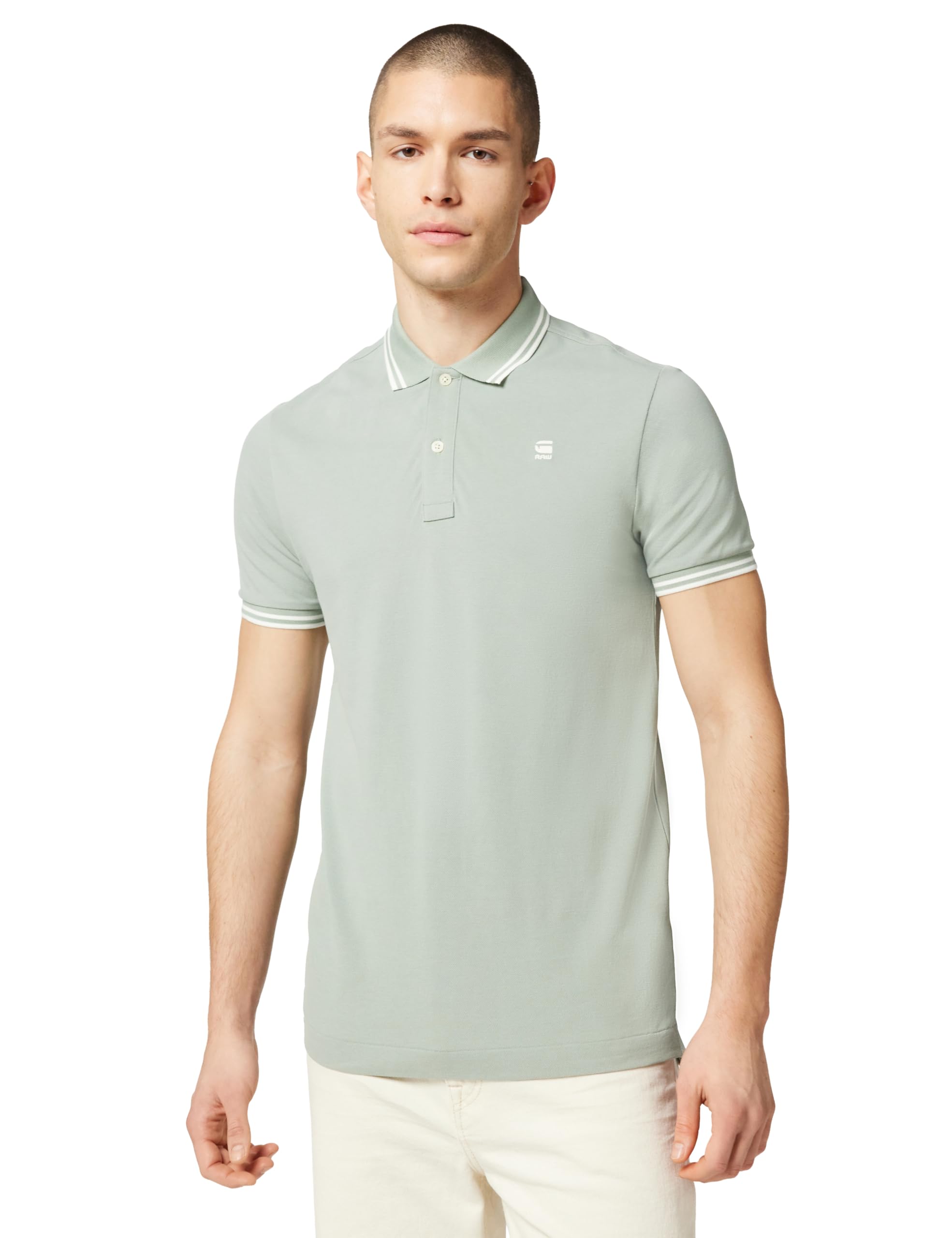 G-STAR Dunda Men's Slim Stripe Polo Shirts (Pack of 1)