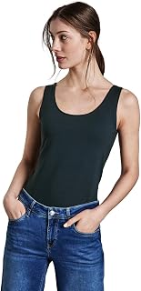 Street One Damen Basic Top in Unifarbe