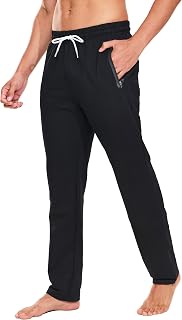 HCSS Pantalon Chandal Hombre con Bolsillos Cremallera