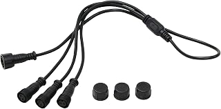 Yamazen GT-ZBC3 3-Branch Cable for Garden Twilights, Extra Single Item, Waterproof, Entrance Lighting, Garden Light, Guidance Light, Indirect Lighting, Security Light, Garden Light, Veranda, Balcony