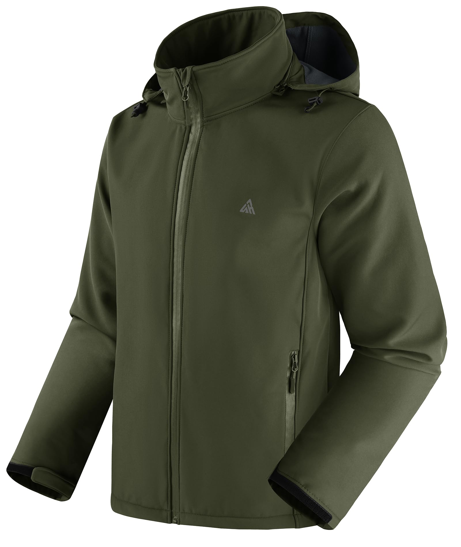 SwissWell Men's Softshell Hiking Jacket Outdoor Multifunctional Windproof Waterp