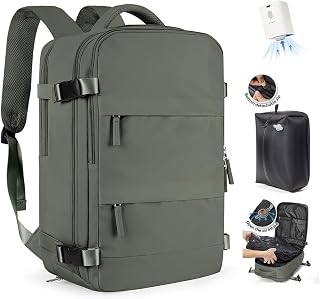 SZLX Vacuum Backpack Travel Bag with Pump Ryanair Cabin Bags 40x30x20