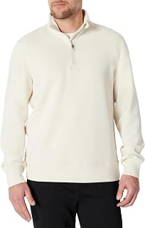 Amazon Essentials Men's Active Sweat Relaxed-Fit Quarter-Zip Sweatshirt