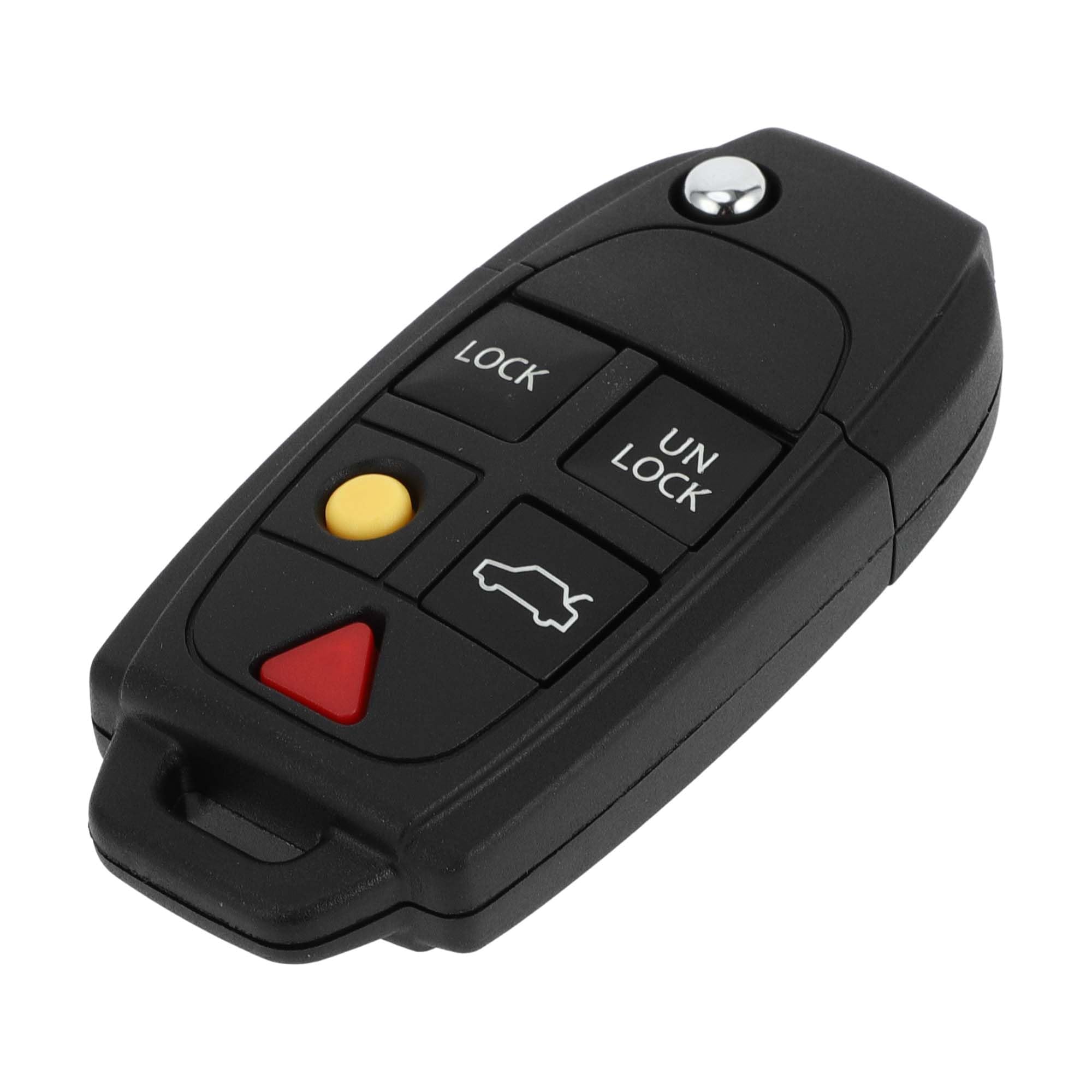 X AUTOHAUX 433MHz LQNP2T-APU Keyless Entry Remote Ignition Transponder Key Fob f