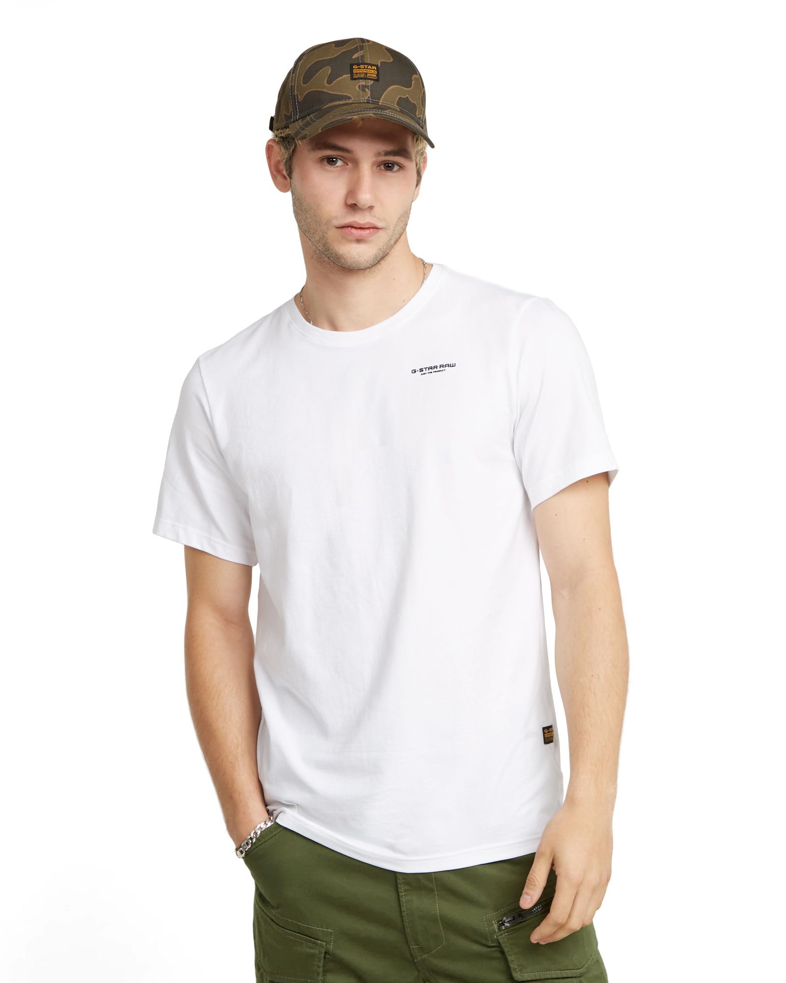 G-Star Slim Base Men's Short Sleeve T-Shirt (Pack of 1)