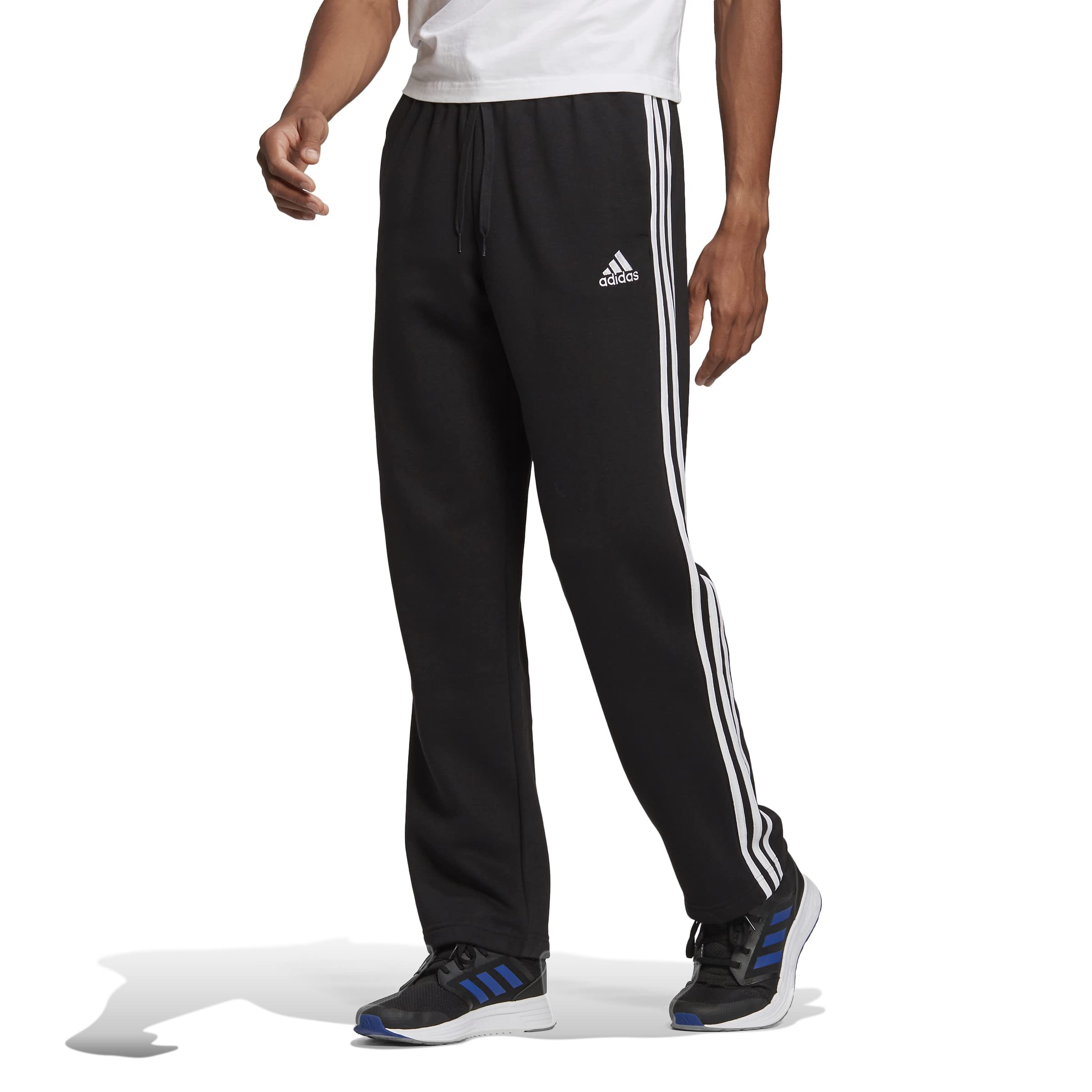 adidas Men's Essentials 3-Stripes Regular Tricot Pants