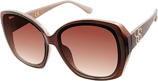 Jessica Simpson womens J5839 Oversized Women's Butterfly Sunglasses With 100% Uv Protection. Glam Gifts for Her, 60 Mm