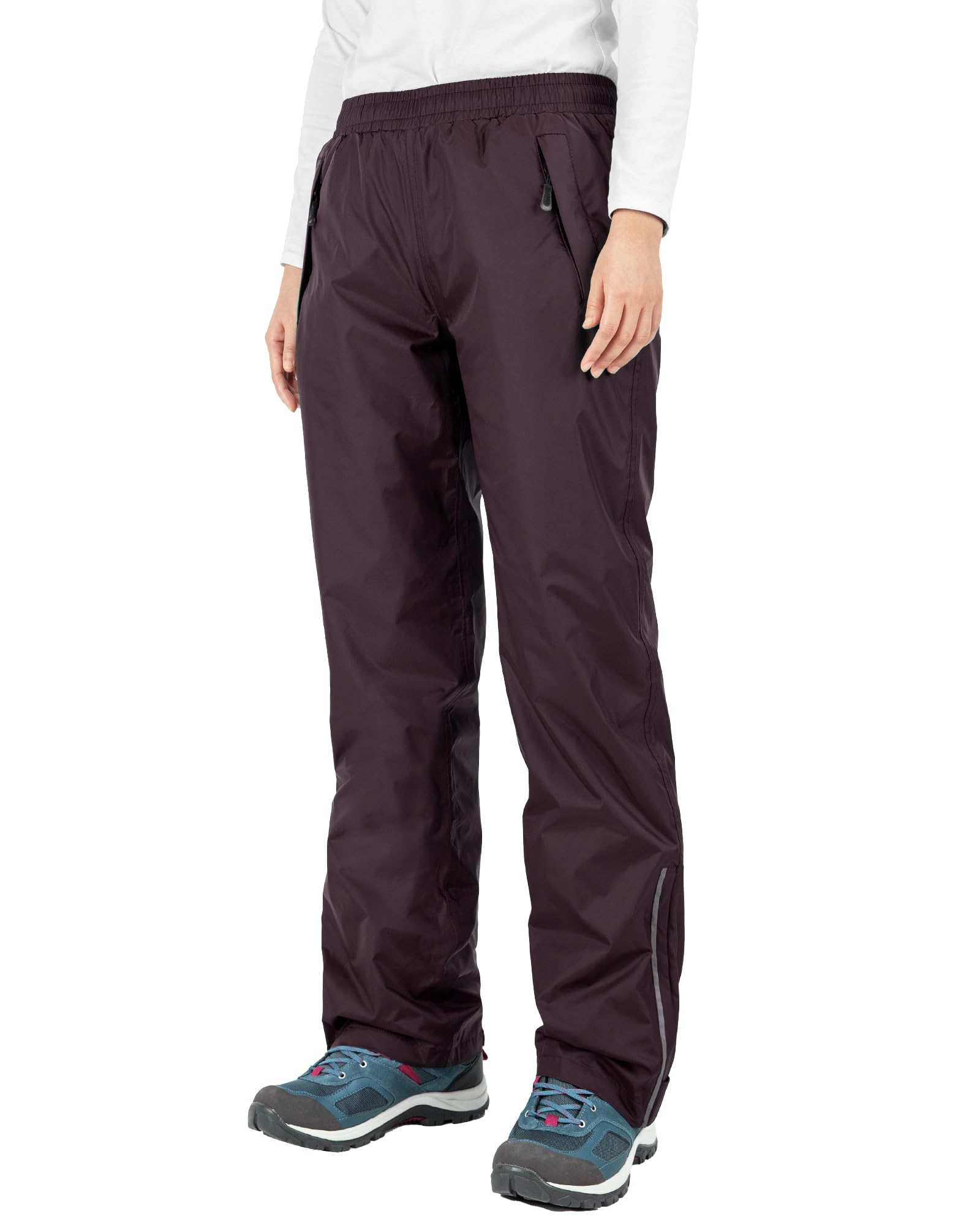 33,000ft Rain Pants Women Breathable Waterproof Hiking Pants Windproof