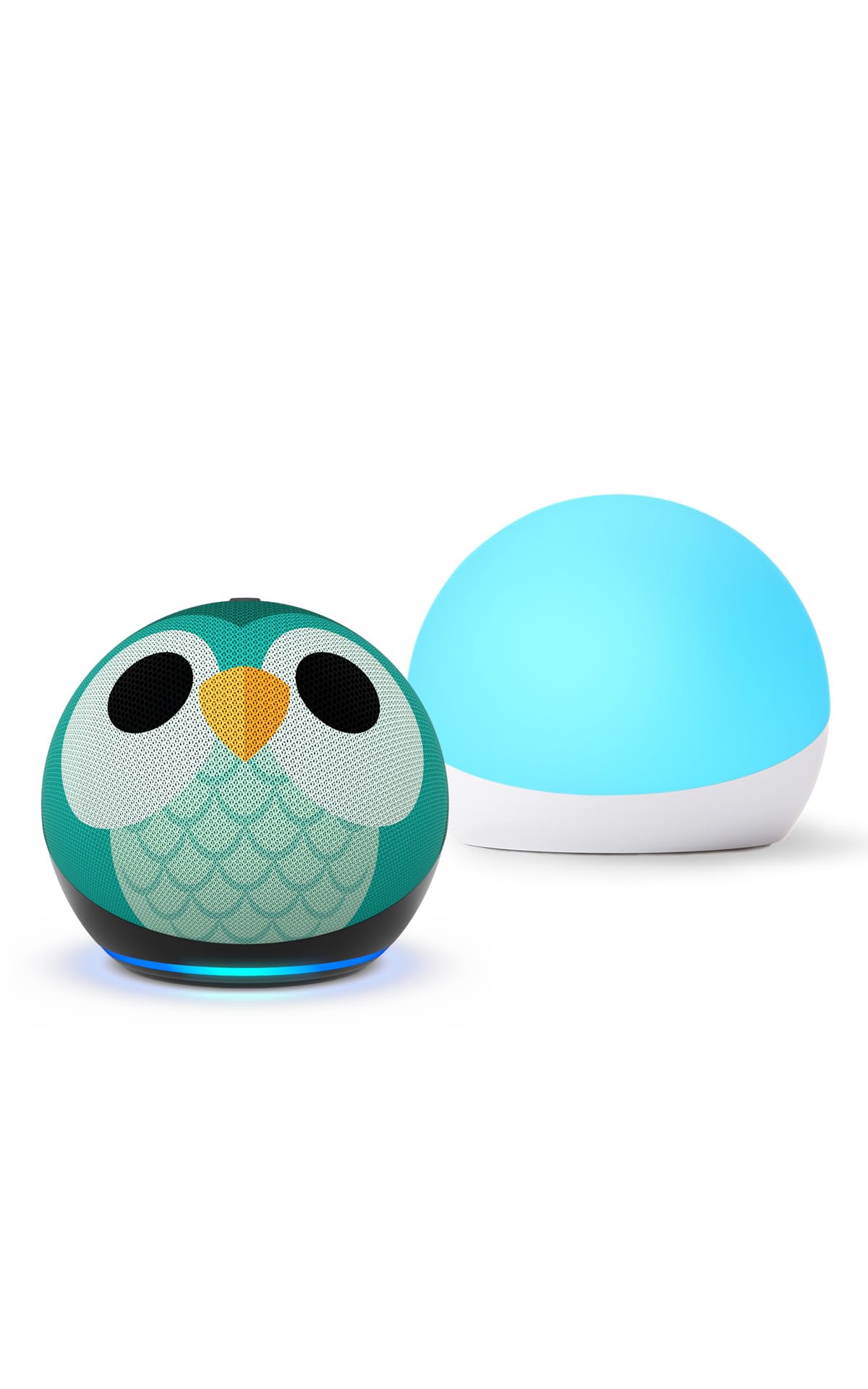 Amazon Echo Dot Kids (newest model) - Owl, with Echo Glow, Smart speaker and nig