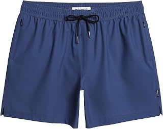 maamgic Mens 5 in Stretch Quick Dry Swim Shorts with Mesh Lining and Zip Pockets