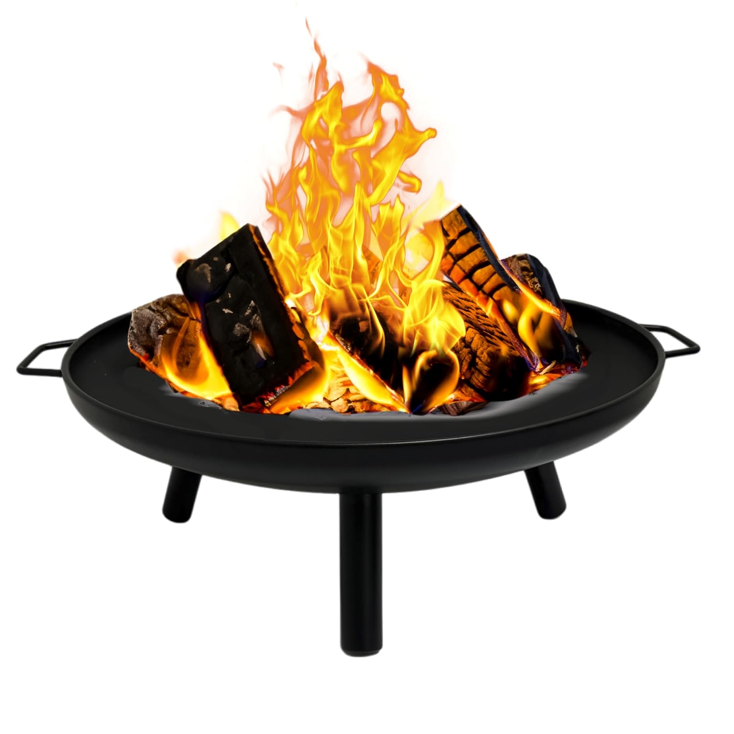 GasOne 23 in Outdoor– Wood Burning Fire Pit – Durable Alloy Steel Fire Pits for 