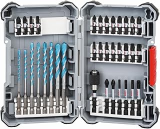 Bosch Professional 35 Piece Multi Construction & Screw Bit Set (Impact Control, Pick and Click, Impact Driver Accessories)