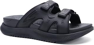 ONCAI Women's Orthotic Sandals Women Recovery Hiking Slides Arch Support Plantar Fasciitis Comfort Orthopaedic Soft Cushion Summer Adjustable Sandals