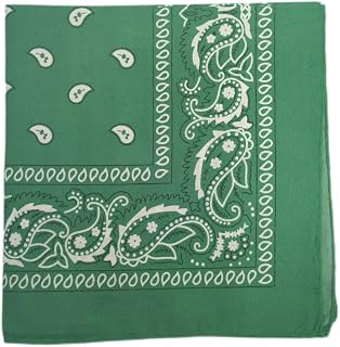 Paisley Bandana - Multifunctional Headwear for Outdoor Adventures 55x55cm - Perfect for Cycling, Hiking, Running, Yoga, Motorcycling, and More