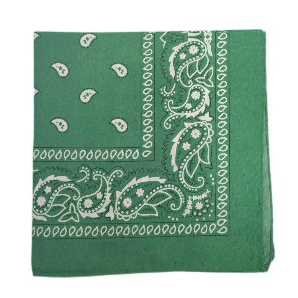 Paisley Bandana - Multifunctional Headwear for Outdoor Adventures 55x55cm - Perf