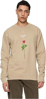 Mister Tee Men's Lost Youth Rose Crew Neck