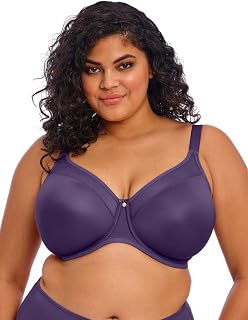 ELOMI Women's Smooth Underwire Moulded Bra Shaped Bra Opaque