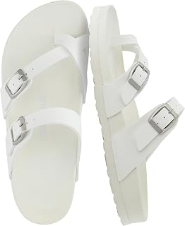CUSHIONAIRE Women's Laker Sandal with Soft Footbed and +Comfort