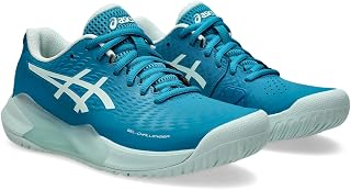 ASICS Challenger 14 Donna Tennis Shoes Blue Yellow