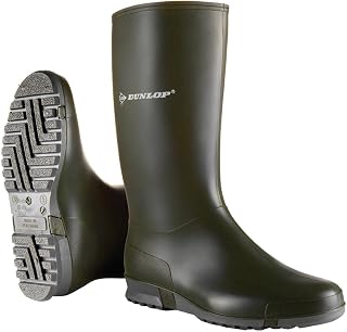 DUNLOP Sport Retail Wellies for Women and Children, PVC, Green