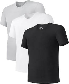 DAVID ARCHY Mens V-Neck Cotton Sleeveless Vests 2 Pack S M L XL