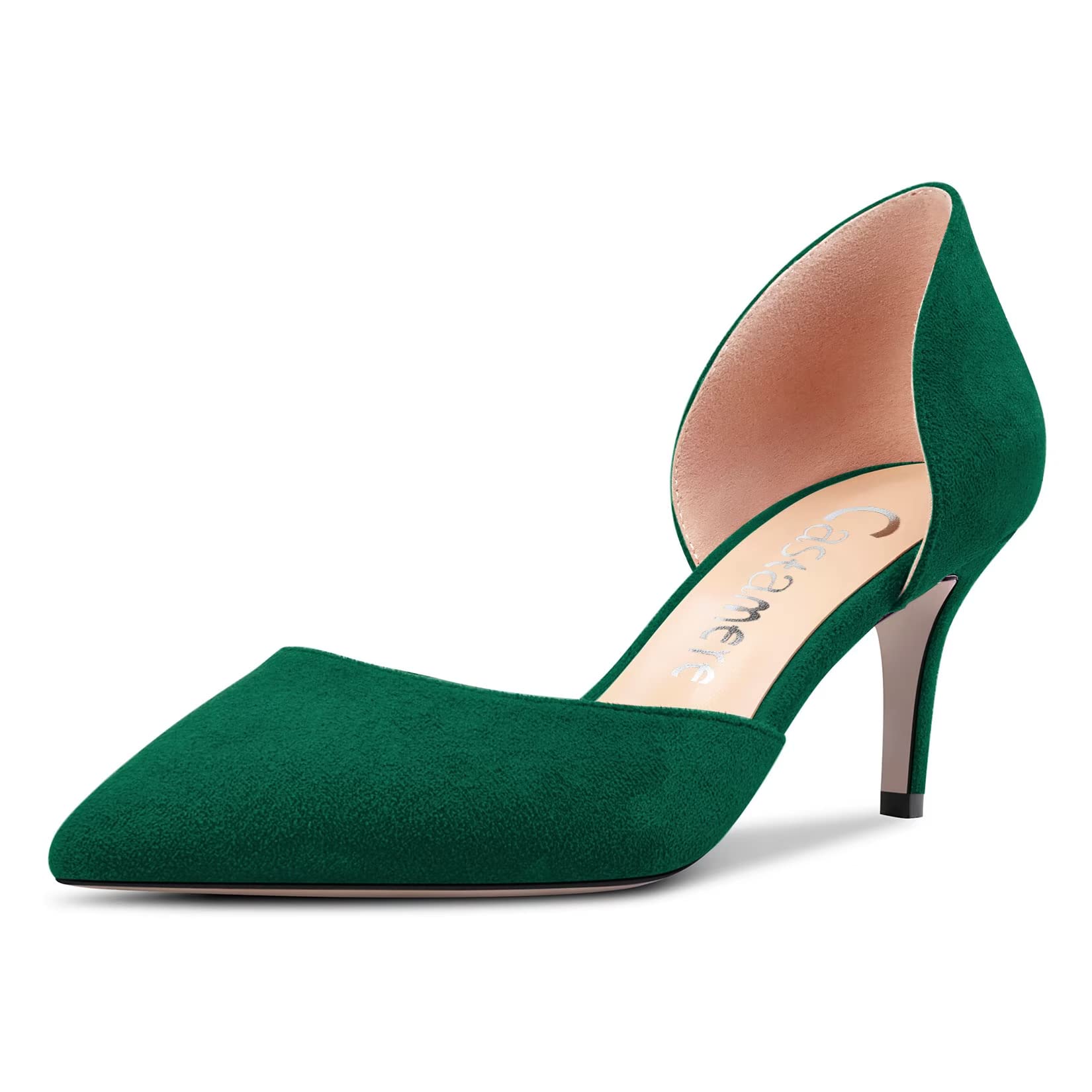 Castamere Women's Needle Medium Pointed Toe Pumps Two-Piece Slip-on Office Class