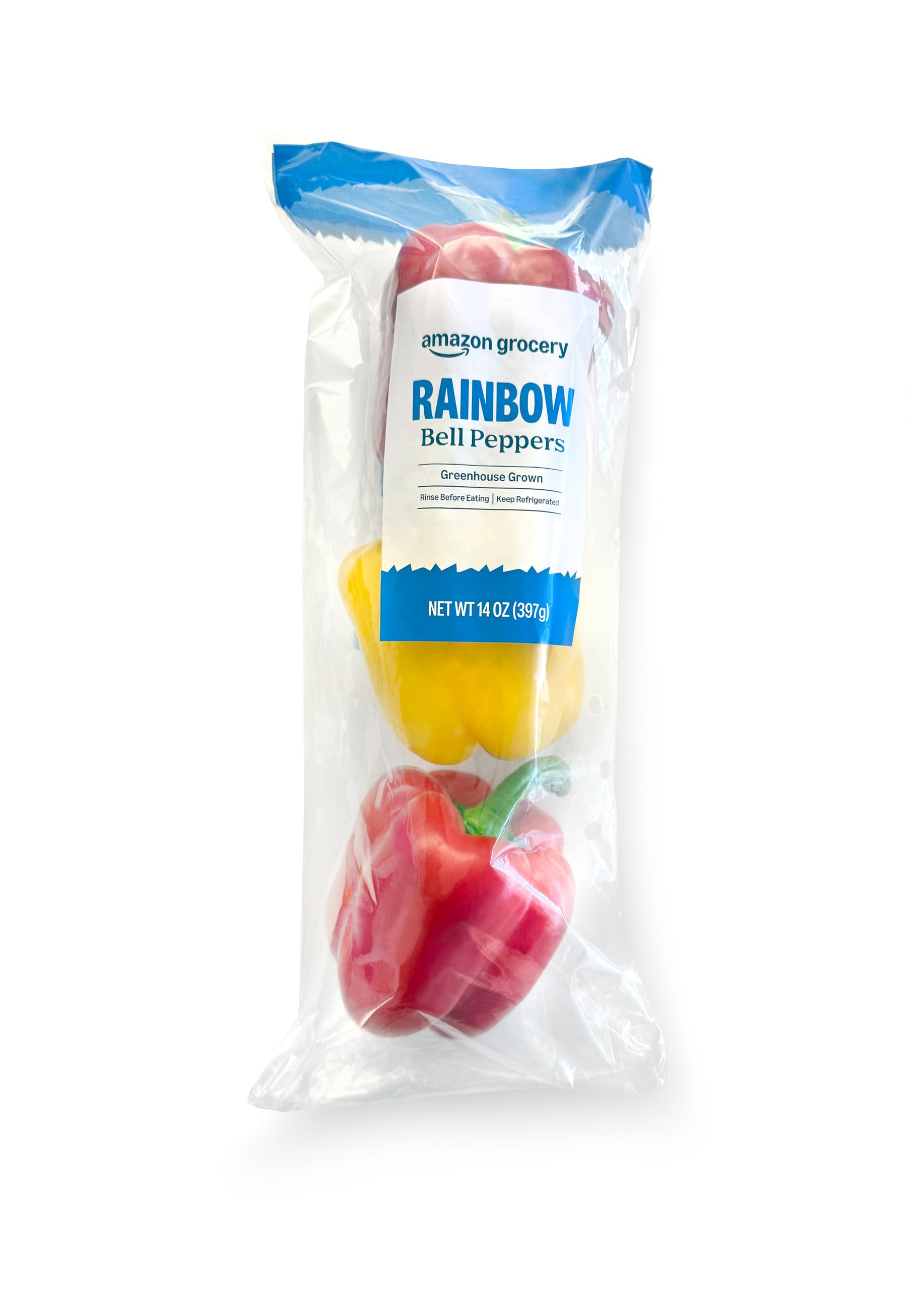 Amazon Grocery, Rainbow Bell Peppers, 3 Ct