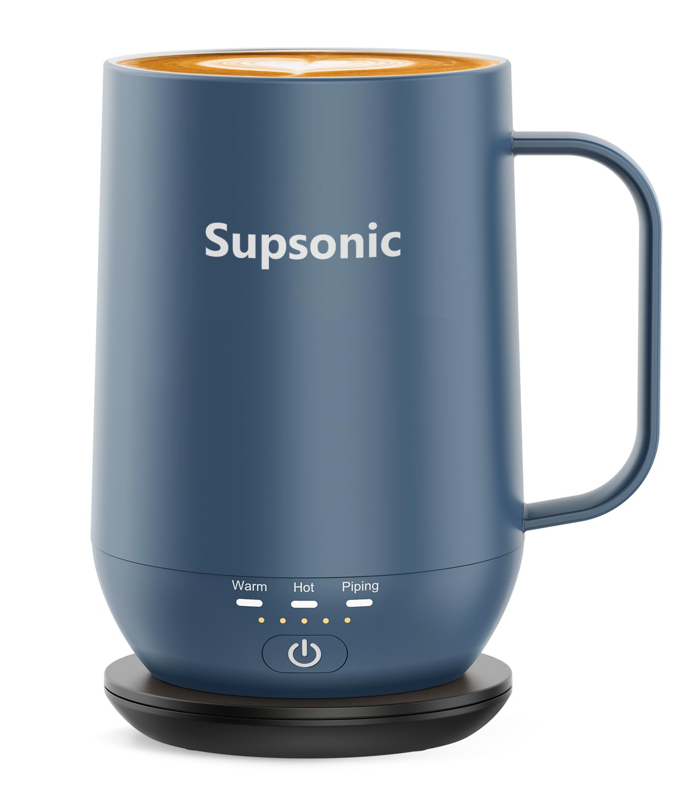 Supsonic - 16oz Self Heating Coffee Mug, Smart Heated Coffee Mug Faster Direct-C