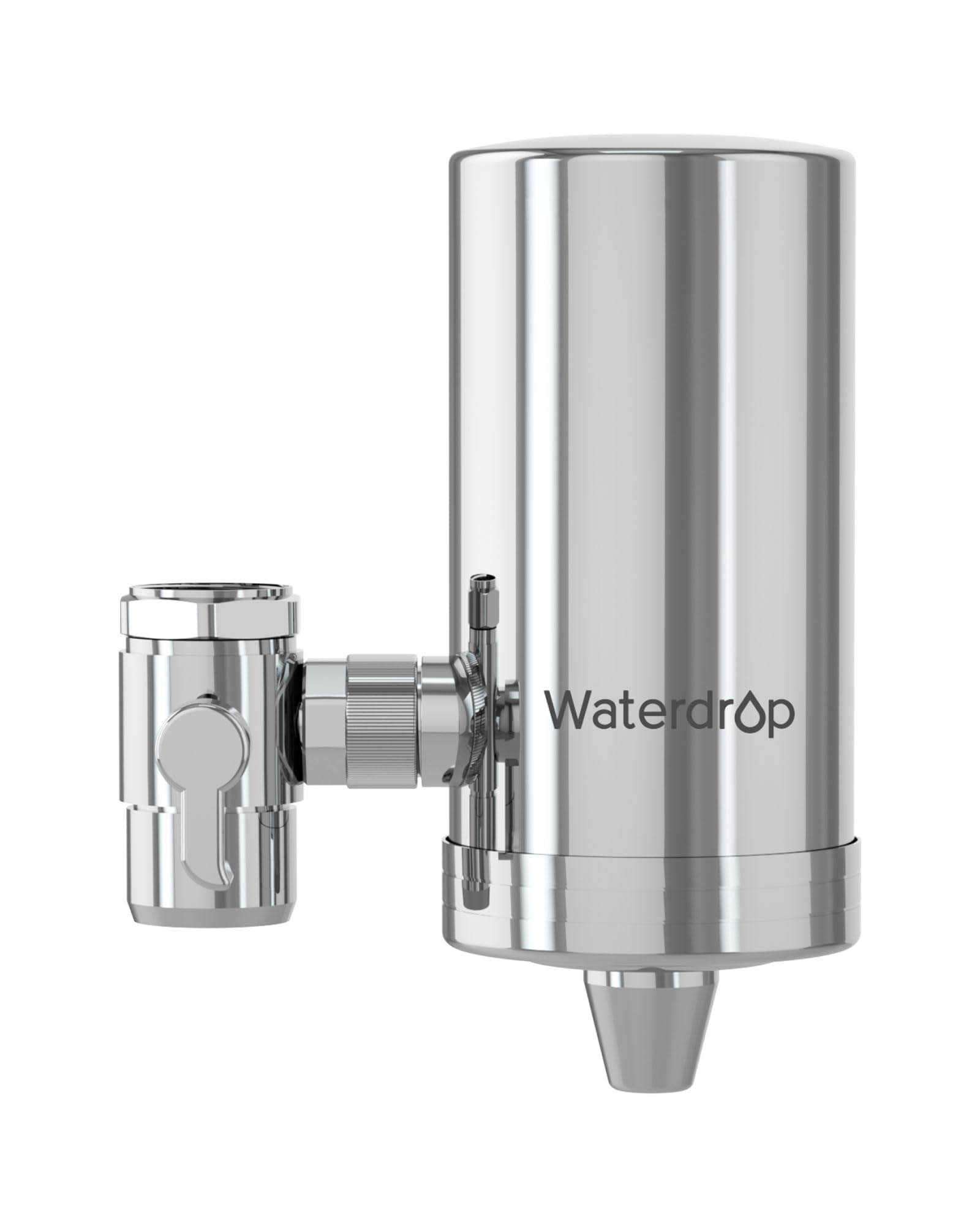 Waterdrop FC-06 Water Filter Tap, Stainless Steel, NSF 372 Certified | Reduces C