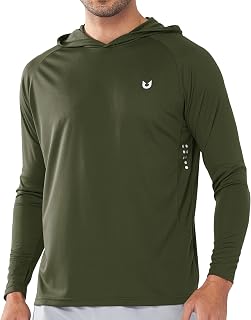 NORTHYARD Men's UPF 50+ Sun Protection T Shirt, SPF UV Sun Protection, Quick Dry Short Sleeve T Shirts for Athletic Fishing