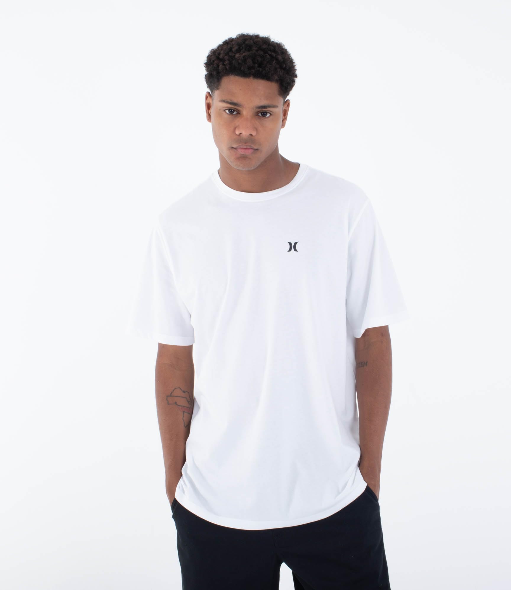Hurley Icon Tee SS T-Shirt Uomo (Pacco da 1)