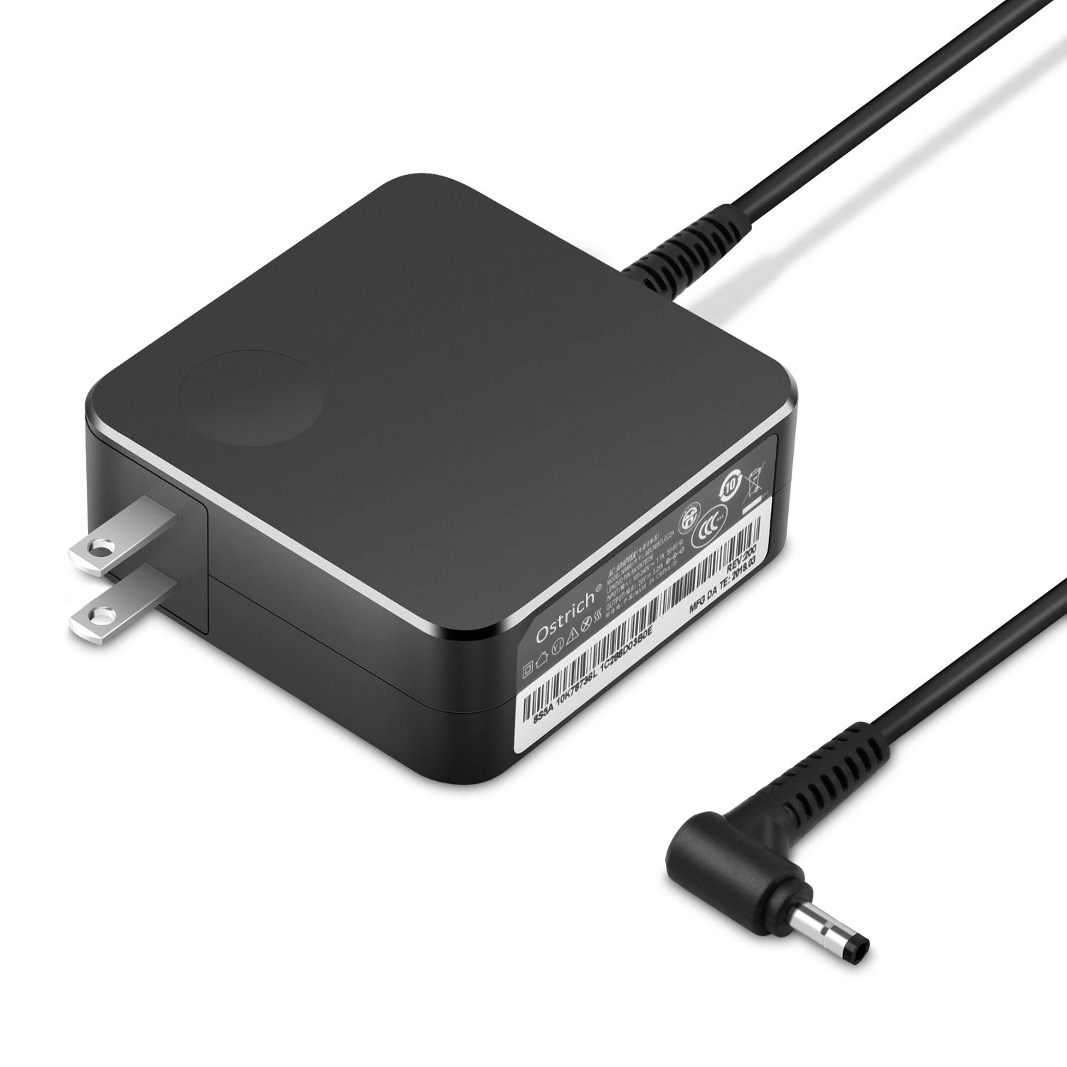 Charger Compatible with Lenovo Laptop Computer 65W 45W Round Tip Power Supply AC