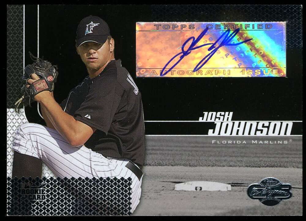 Josh Johnson 2006 Topps Co-Signers Autograph Marlins