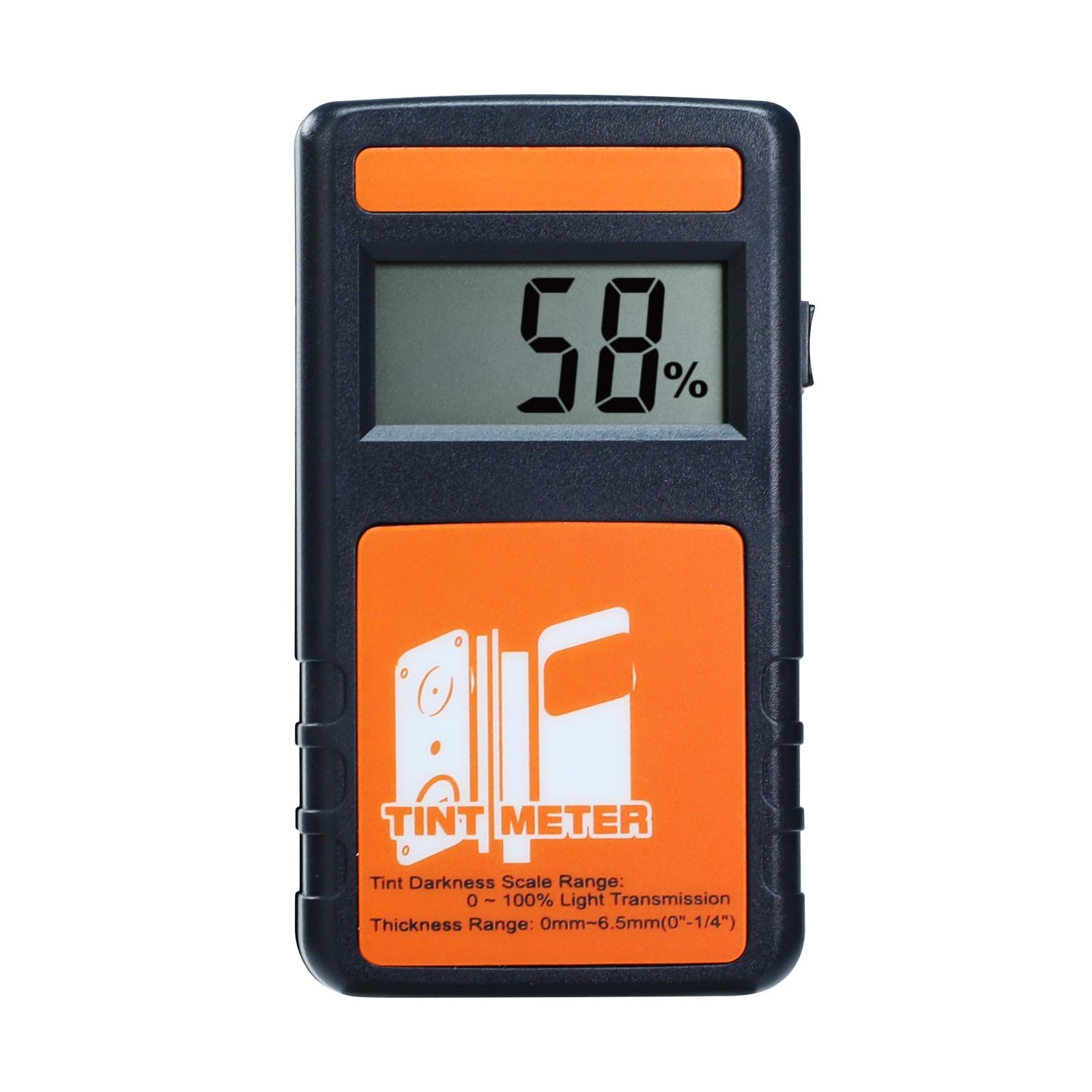 Handheld Digital Window Tint Meter 0%~100% Range Visual Light Transmission Light