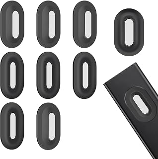 Magnetic Air Conditioner Remote Control Holder, 5 Upgraded Small & Strong Magnetic Silicone TV Remote Charger Organizer Self Adhesive Storage Caddy Rack Wall Mount for Home Bedroom